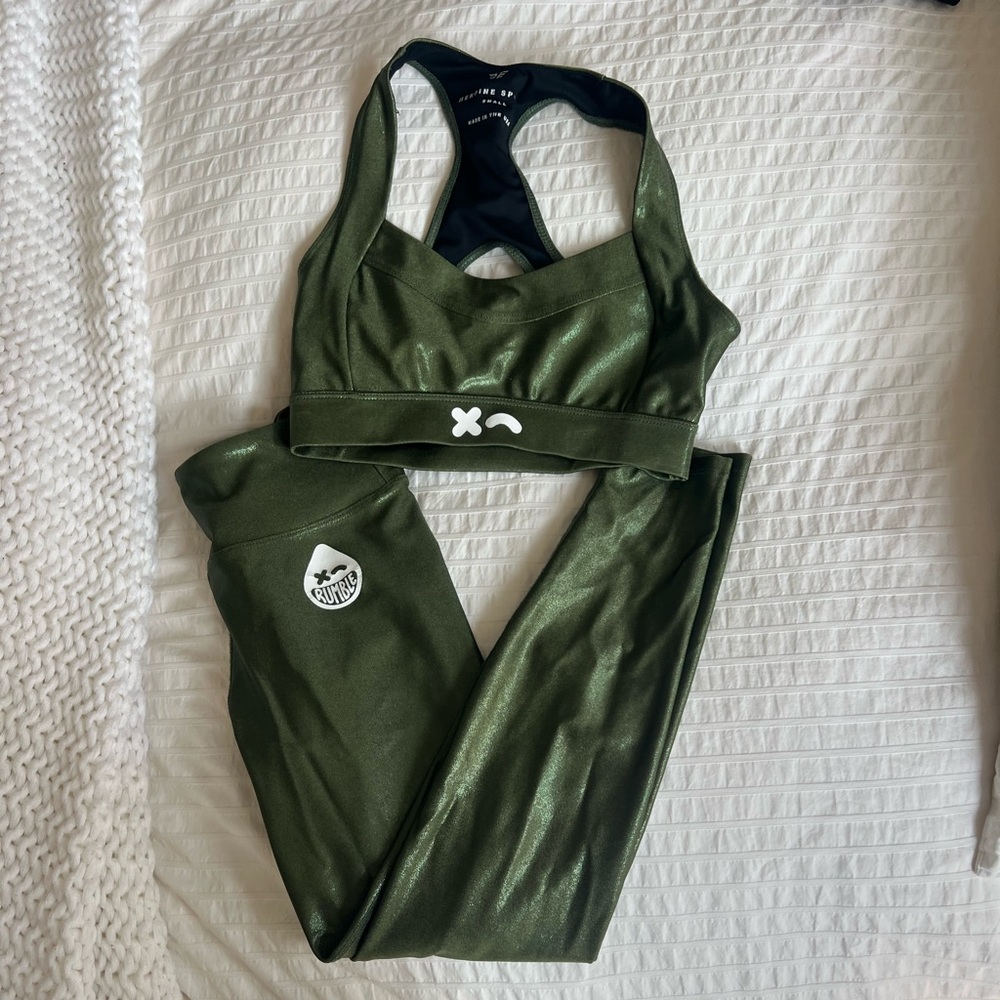 Heroine Sport Olive Green Activewear Set
